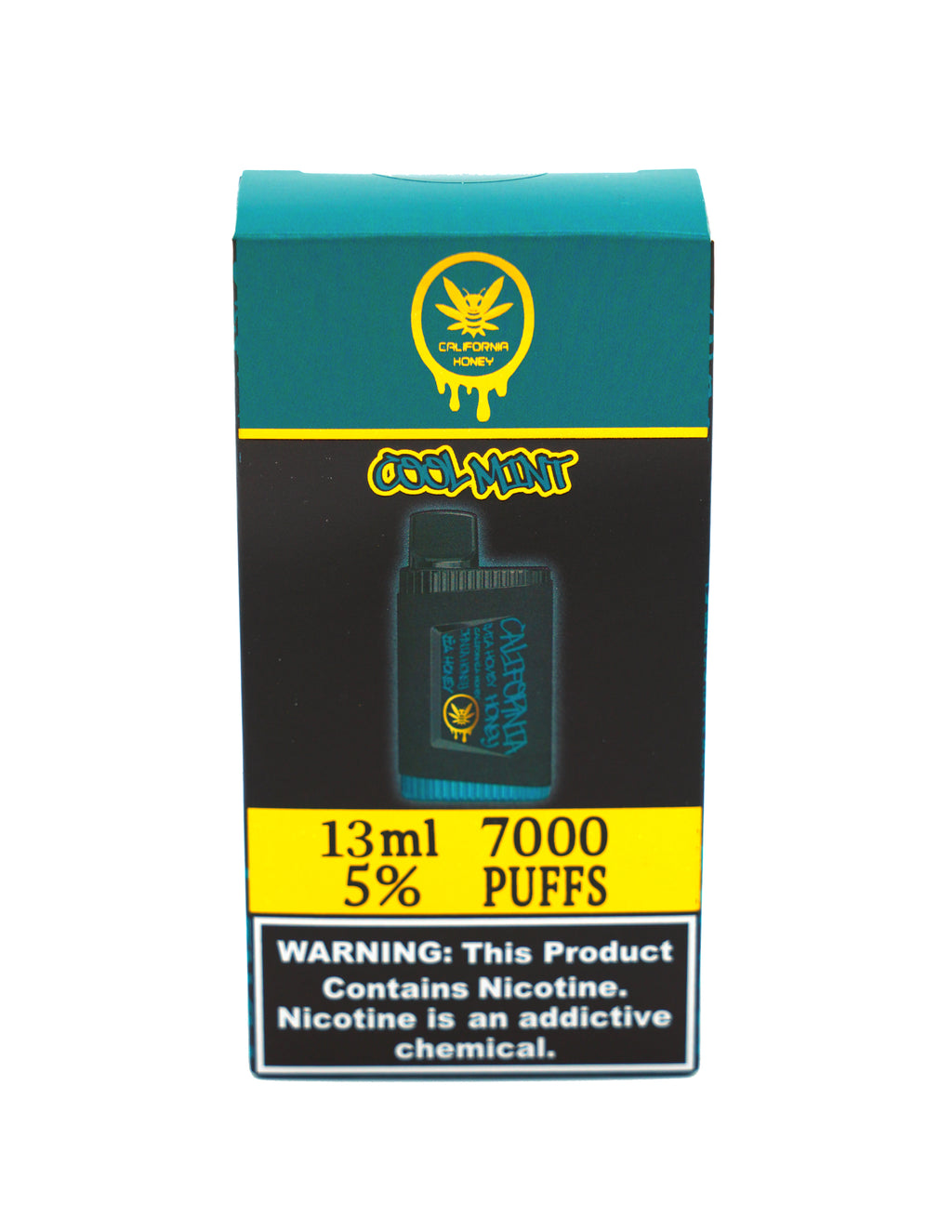 Nicotine Vape - Cool Mint 7000 Puffs