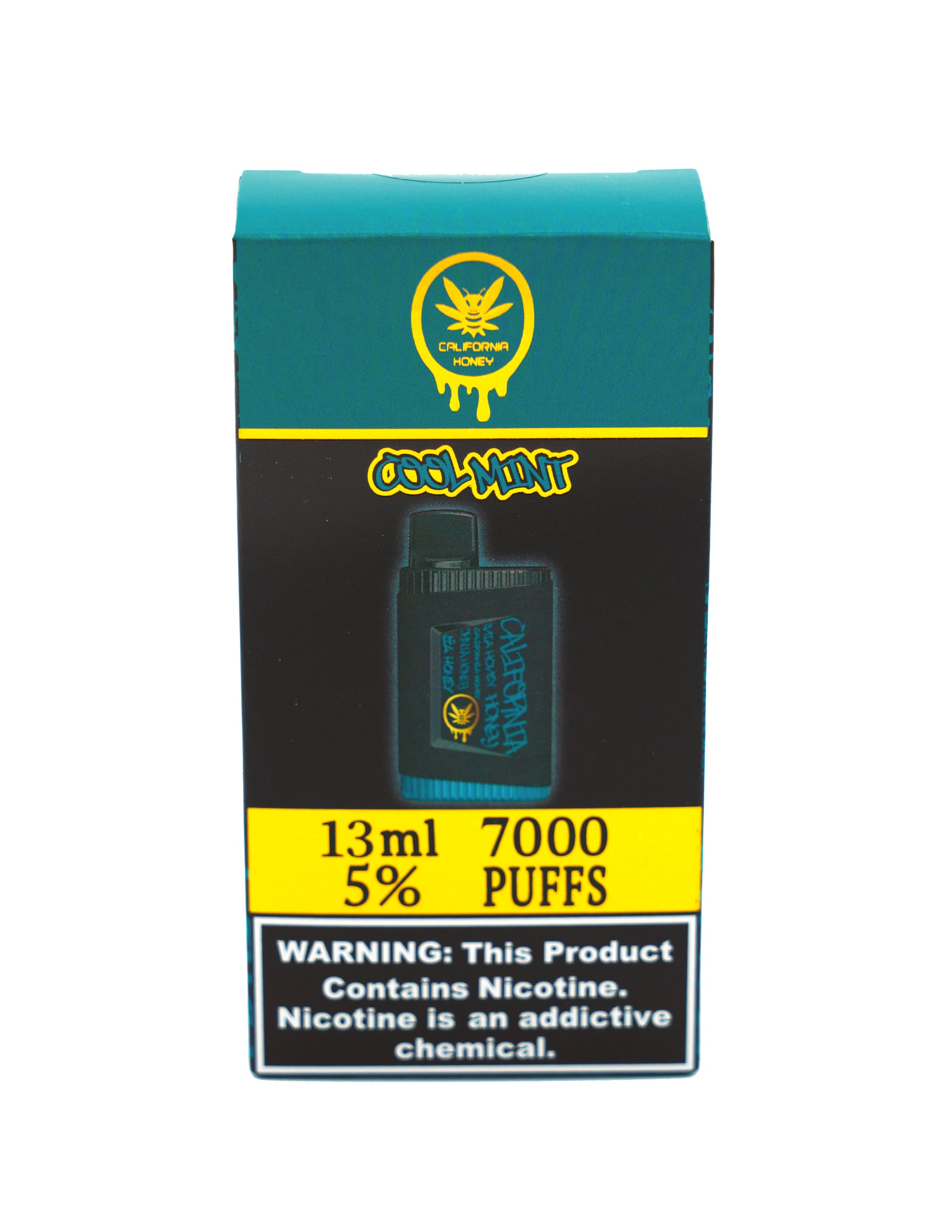 Nicotine Vape - Cool Mint 7000 Puffs